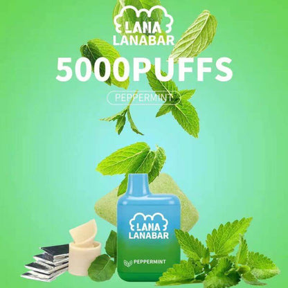LANABAR-5000PUFF-PEPPERMINT-singapore-vape-delivery-shop