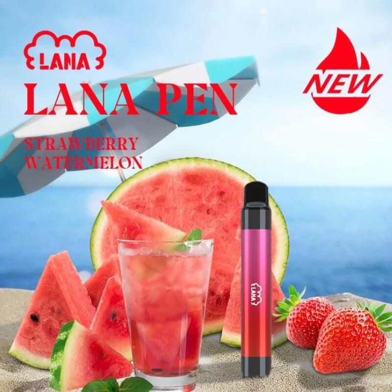 LANAPEN-2000PUFF-STRAWBERRY-WATERMELON-singapore-vape-delivery-shop