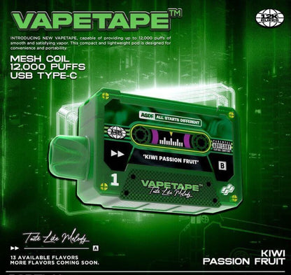 VAPETAPE-12000PUFFS-KIWI-PASSION-FRUIT-singapore-vape-delivery-shop