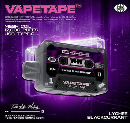 VAPETAPE-12000PUFFS-LYCHEEBLACK-CURRANT-singapore-vape-delivery-shop